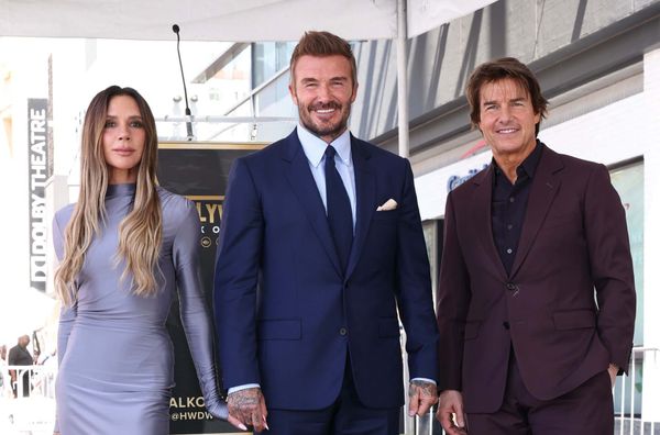 The Beckhams, Tom Cruise, and Tom Cruise’s new girl?