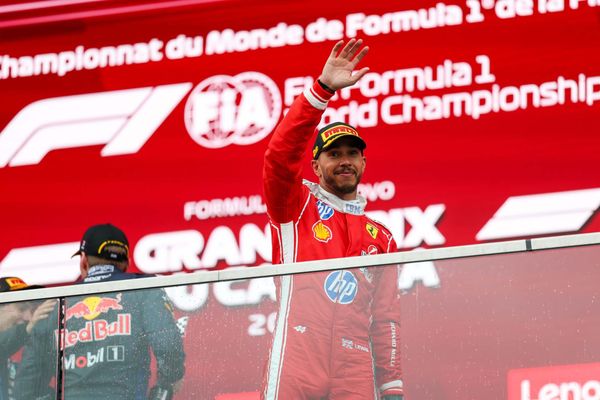 Lewis Hamilton’s good luck charm