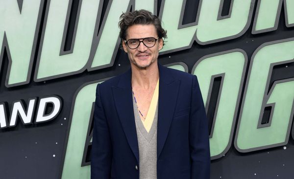 Pedro Pascal is warming up